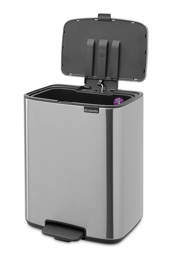 Baie Brabantia coș de gunoi Bo 12 L 238048 gri
