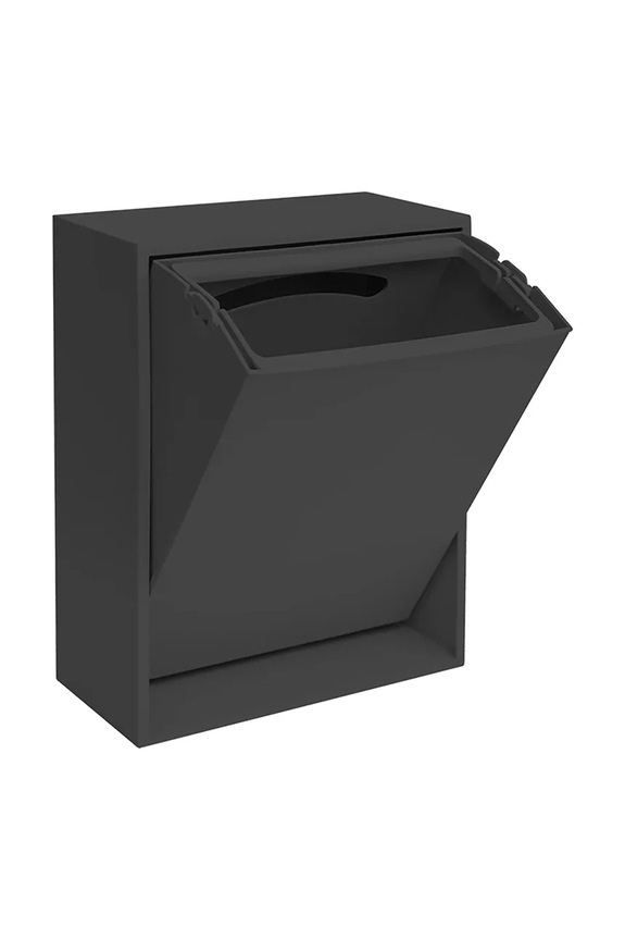 Kuhinja i bar Zidna kanta za smeće ReCollector Recycling Box 12 L SORT12SO crna