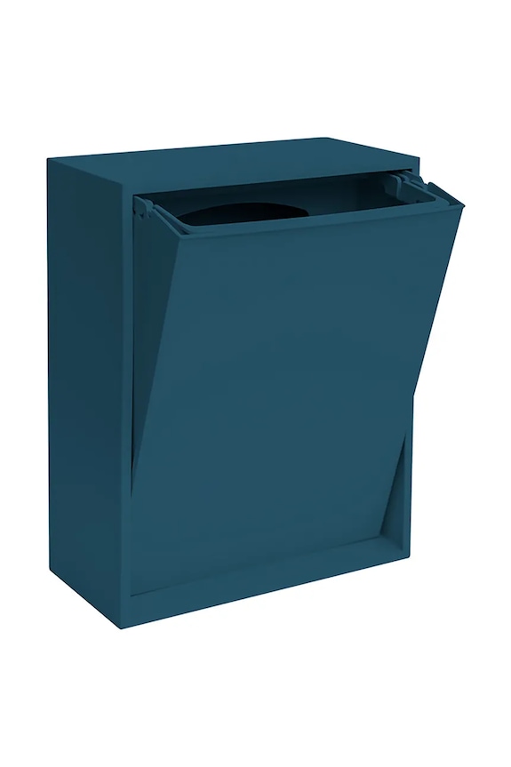 ReCollector coș de gunoi montat pe perete Recycling box 30 x 15 x 40 cm SORT11BL turcoaz AA00