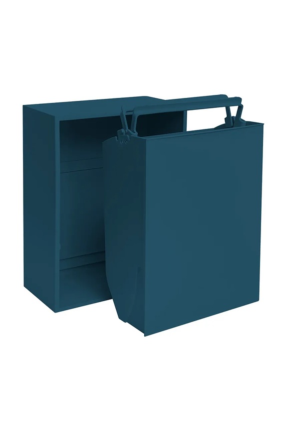 ReCollector coș de gunoi montat pe perete Recycling box 30 x 15 x 40 cm turcoaz SORT11BL