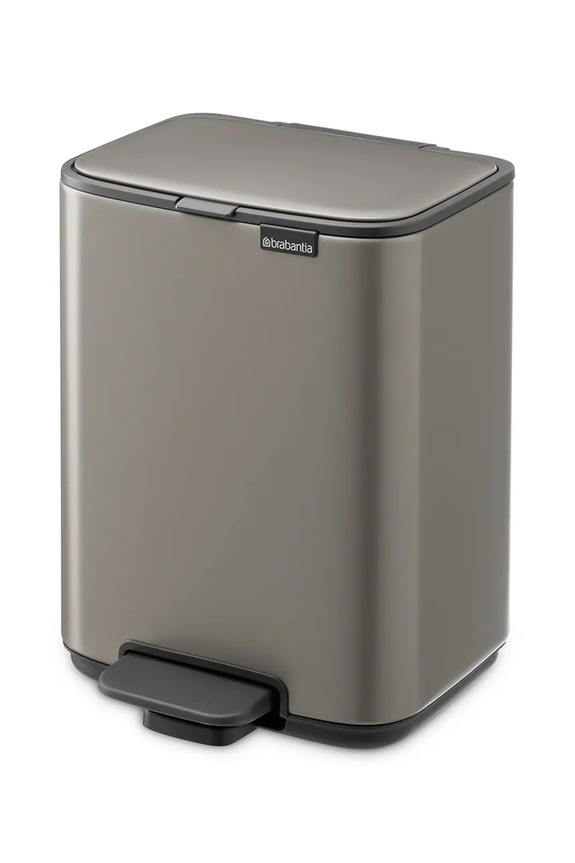 Brabantia cestino dei rifiuti Bo 4 L 237881 grigio AA00