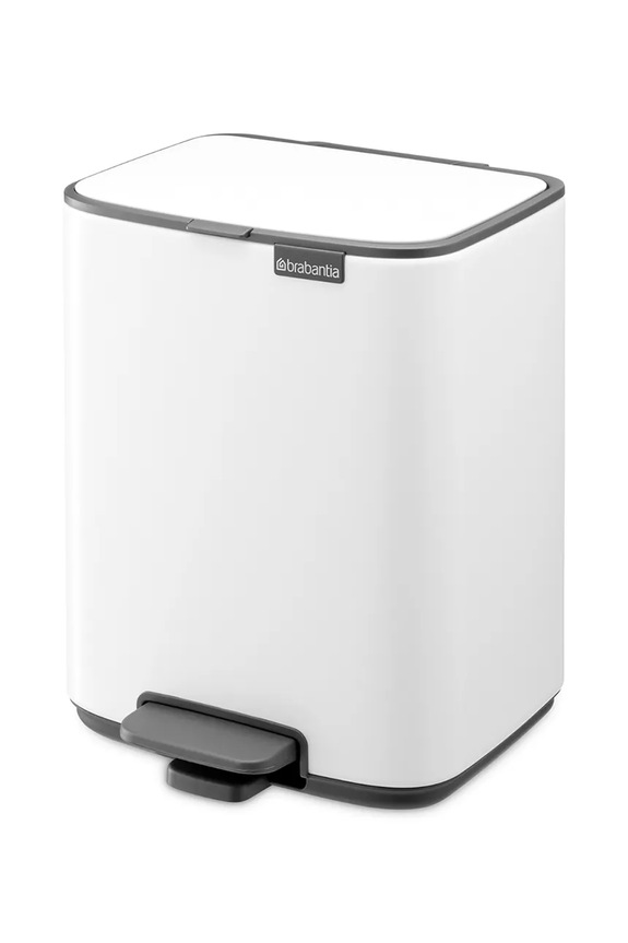 Κάδος σκουπιδιών Brabantia Bo 7 L 236884 λευκό AA00