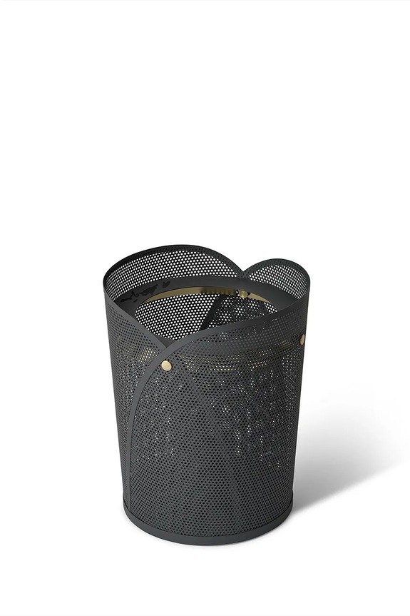 Gejst kosz na śmieci ze stali nierdzewnej 35,4 x 28,7 x 28,7 cm G10365 czarny AA00
