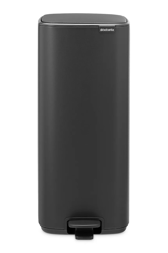 Brabantia kosz na śmieci ze stali 30 l czarny 238185