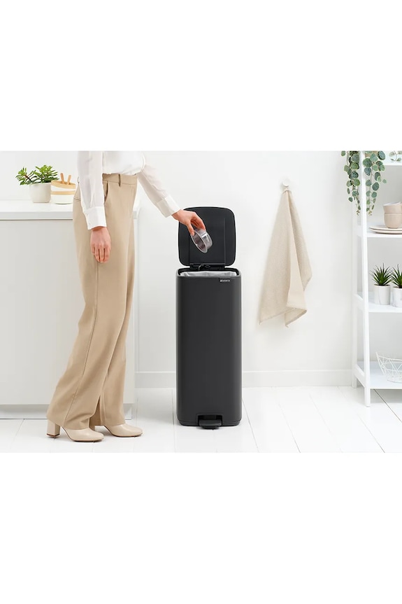 Brabantia kosz na śmieci ze stali 30 l 238185