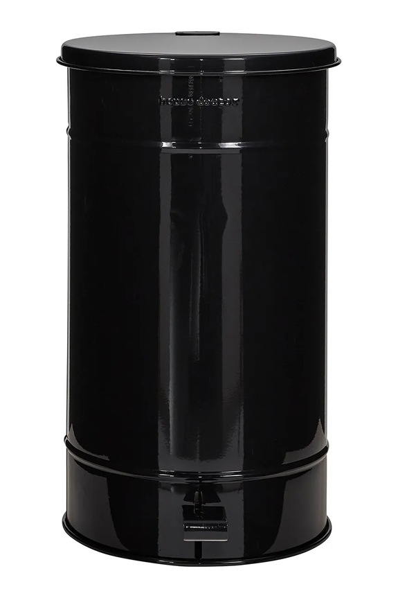 House Doctor κάδος απορριμμάτων από σίδερο 48 x 25,5 cm μαύρο 203230330