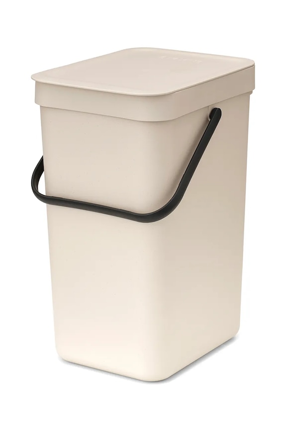Brabantia kosz na śmieci z tworzywa sztucznego 12 l 251726 beżowy AA00
