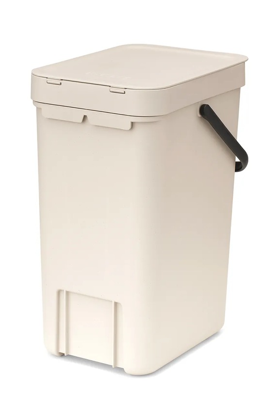 Kuchnia i bar Brabantia kosz na śmieci z tworzywa sztucznego 12 l 251726 beżowy
