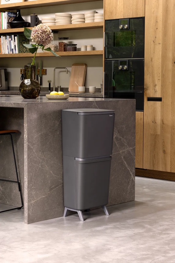 Brabantia kosz na śmieci z tworzywa sztucznego 10 + 10 + 25 l 275043