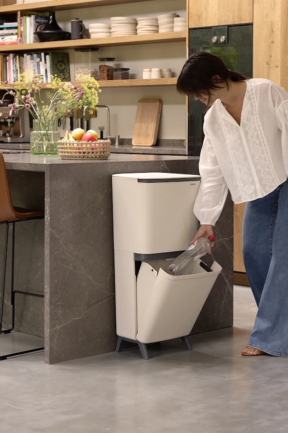 Brabantia kosz na śmieci z tworzywa sztucznego 20 + 25 l 275005