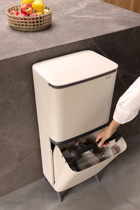 Brabantia kosz na śmieci z tworzywa sztucznego 20 + 25 l 275005