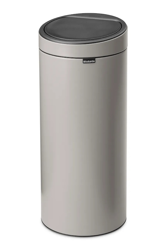 Brabantia kosz na śmieci ze stali 30 l 254963 szary AA00