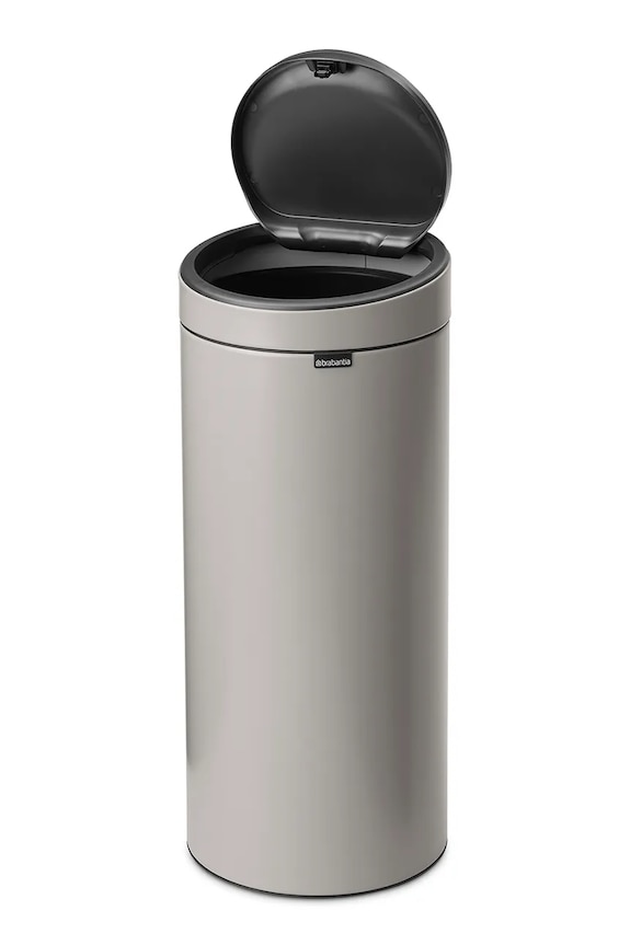 Brabantia kosz na śmieci ze stali 30 l szary 254963