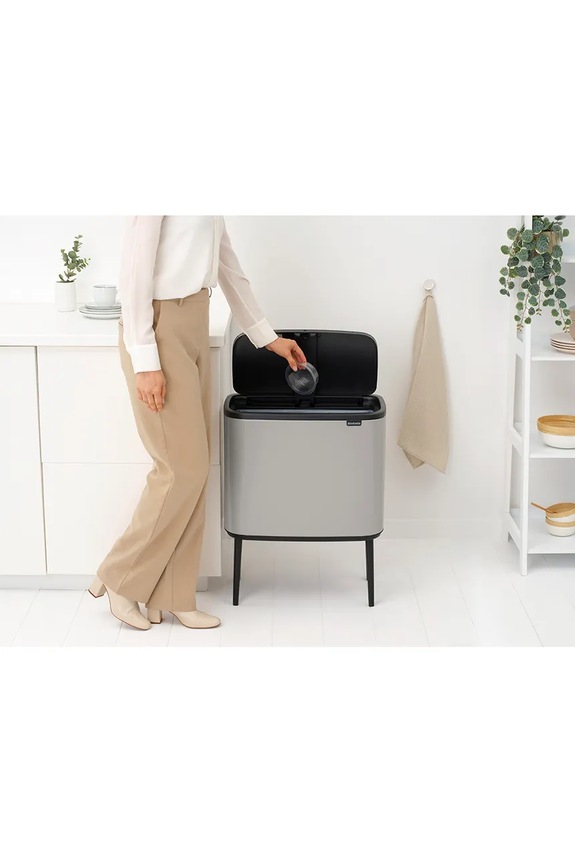 Brabantia kosz na śmieci ze stali malowanej proszkowo 36 l 254987