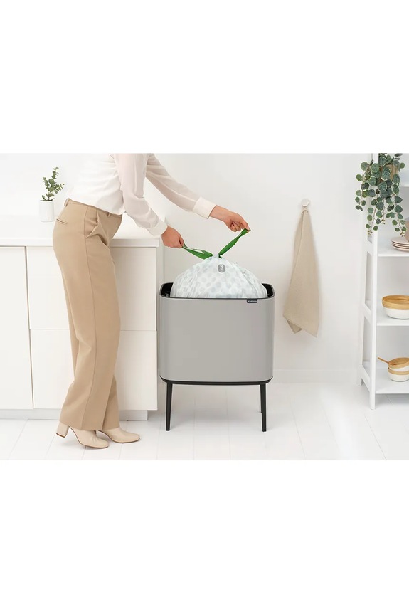 Brabantia kosz na śmieci ze stali malowanej proszkowo 36 l 254987
