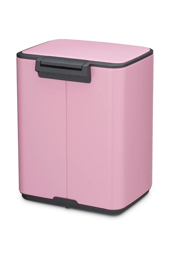 Kuchnia i bar Brabantia kosz na śmieci ze stali 7 l 255366 różowy