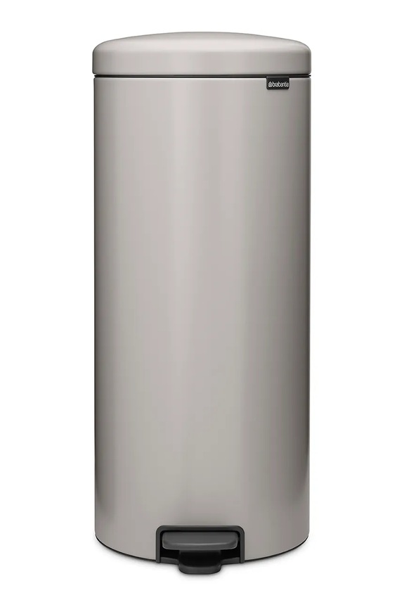 Brabantia kosz na śmieci ze stali 30 l szary 254949