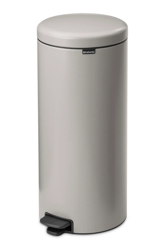 Brabantia kosz na śmieci ze stali 30 l 254949 szary AA00