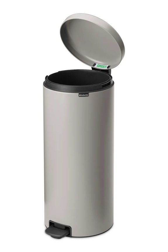 Brabantia kosz na śmieci ze stali 30 l szary 254949
