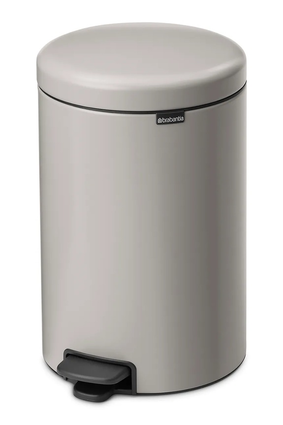 Brabantia kosz na śmieci ze stali 20 l 254406 szary AA00