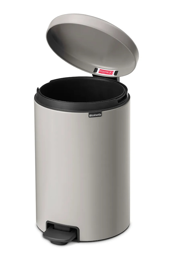 Brabantia kosz na śmieci ze stali 20 l szary 254406