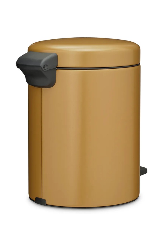 Kuchnia i bar Brabantia kosz na śmieci ze stali 5 l 255120 złoty