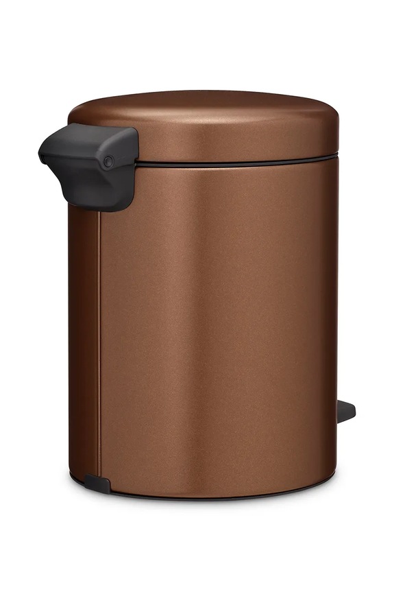 Kuchnia i bar Brabantia kosz na śmieci ze stali 5 l 255229 brązowy
