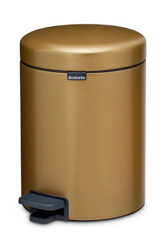Brabantia kosz na śmieci ze stali 5 l 255243 brązowy AA00