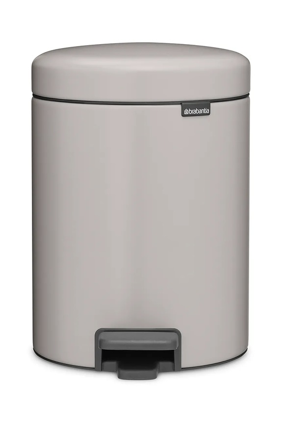 Brabantia kosz na śmieci ze stali 5 l szary 252204