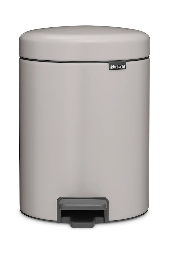 Brabantia kosz na śmieci ze stali 5 l szary 252204