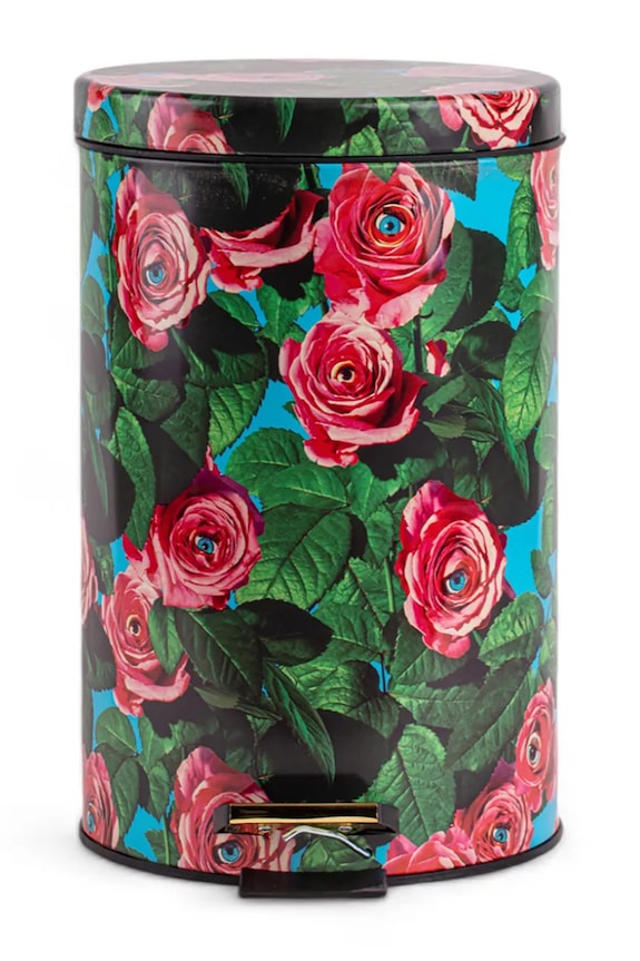 Seletti kosz na śmieci z metalu 25 x 39,5 cm multicolor 13441