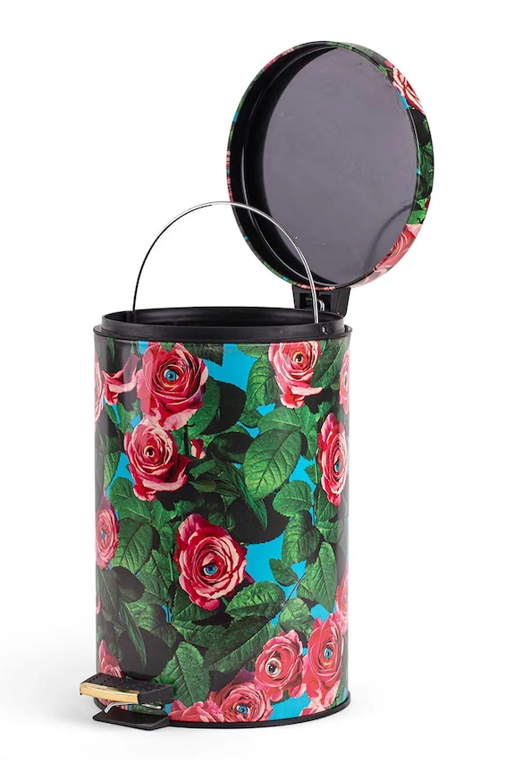 Seletti kosz na śmieci z metalu 25 x 39,5 cm multicolor 13441