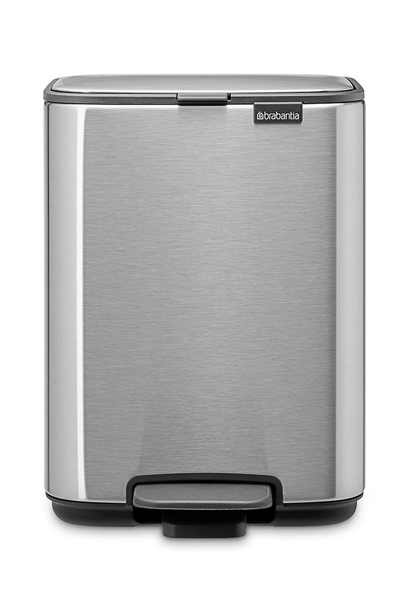 Brabantia kosz na śmieci 4 l szary 237843