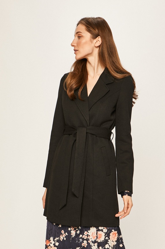 Vero Moda - Płaszcz nieocieplane czarny 10227617