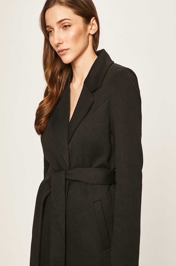 Vero Moda - Płaszcz czarny 10227617