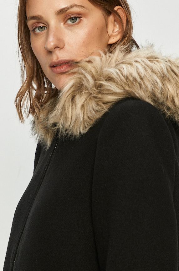 Vero Moda - Płaszcz czarny 10230890
