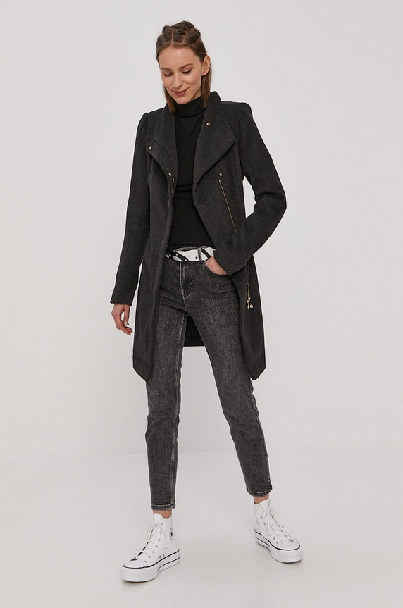 Vero Moda Płaszcz 10237744 szary AA00