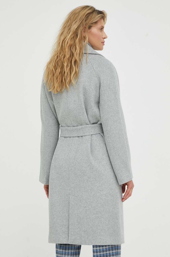 Ruházat 2NDDAY gyapjúkabát Livia 2000132513 szürke