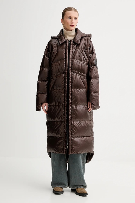 Пухова куртка MMC STUDIO з утепленням коричневий RODA.COAT