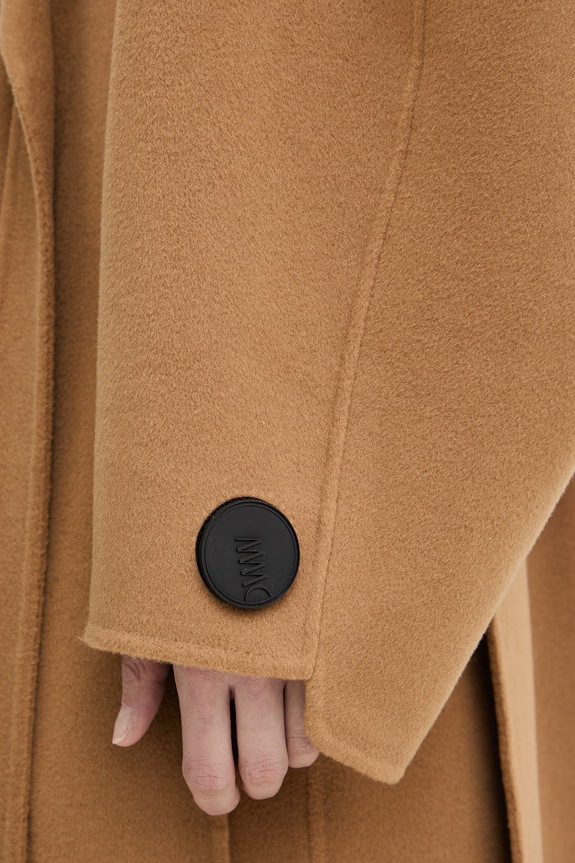MMC STUDIO elegancki płaszcz damski wełniany VESPERE.COAT