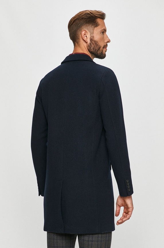 Îmbrăcăminte Selected Homme - Palton 16075841 bleumarin