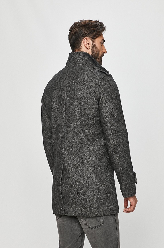 Odzież Selected Homme - Płaszcz 16075847 szary