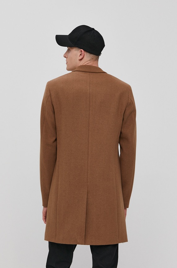 Odzież Jack & Jones - Płaszcz 12171374 brązowy