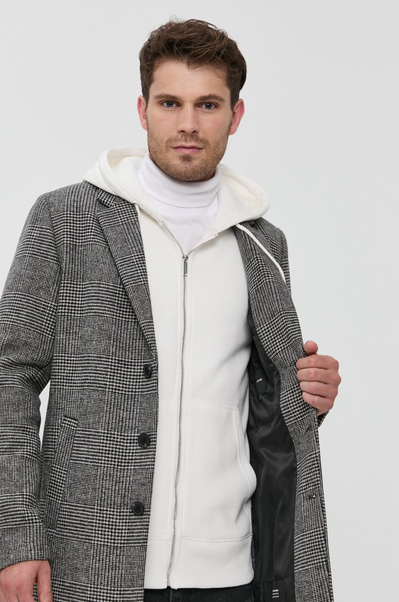 Jack & Jones płaszcz 12171374.LightGreyM