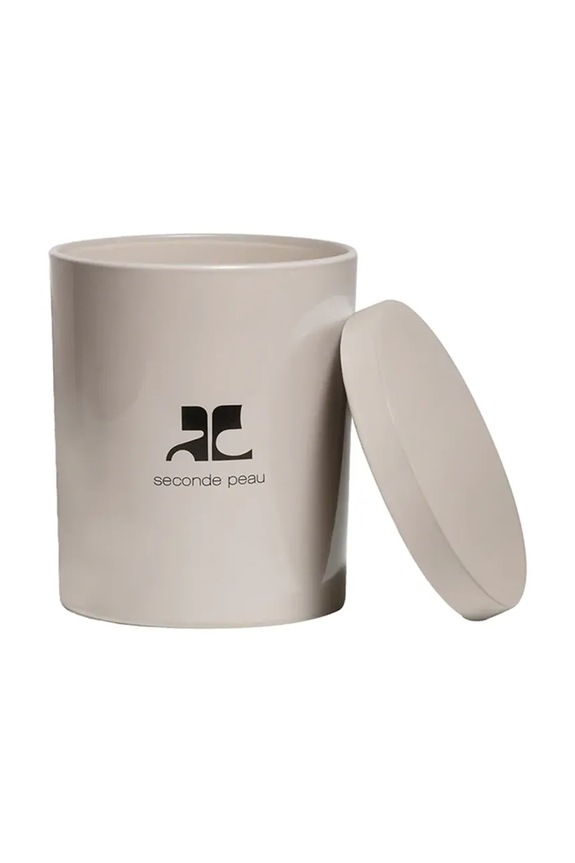 Courrèges scented candle SECONDE PEAU Bougie parfumée 190 GR beige 14C190