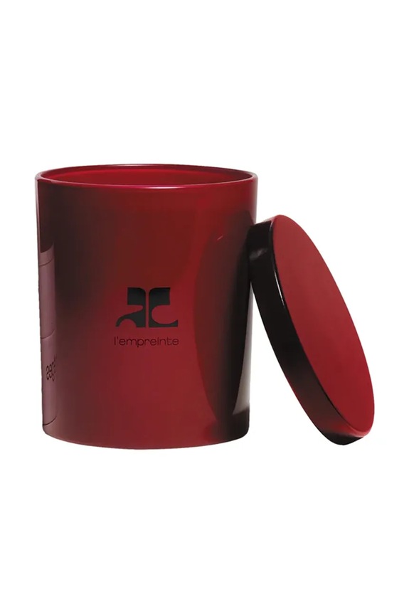 Courrèges scented candle L'EMPREINTE Bougie parfumée 190 GR maroon 13C190