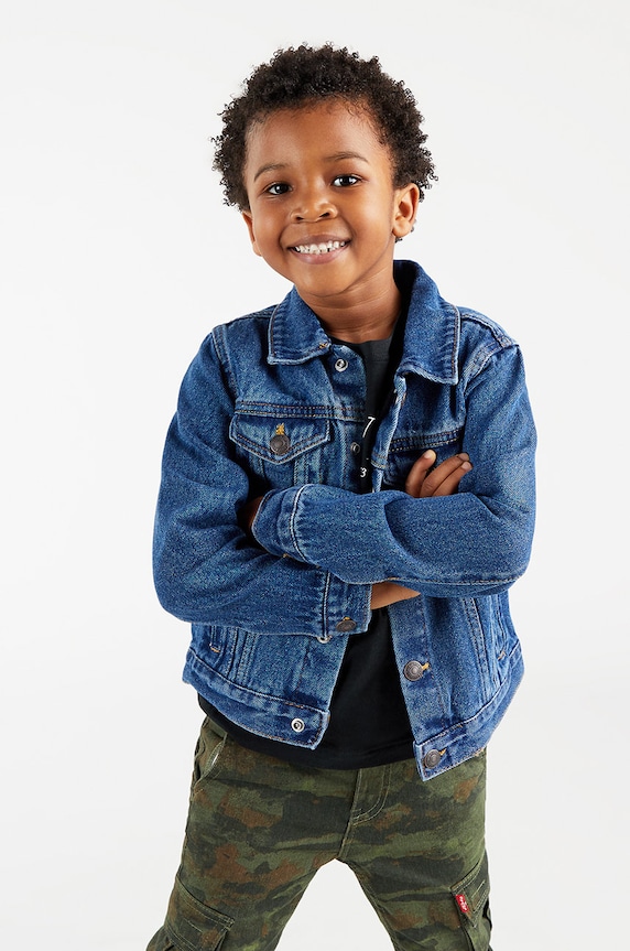 Levi's Kurtka jeansowa dziecięca niebieski 8E2058.NOS.B