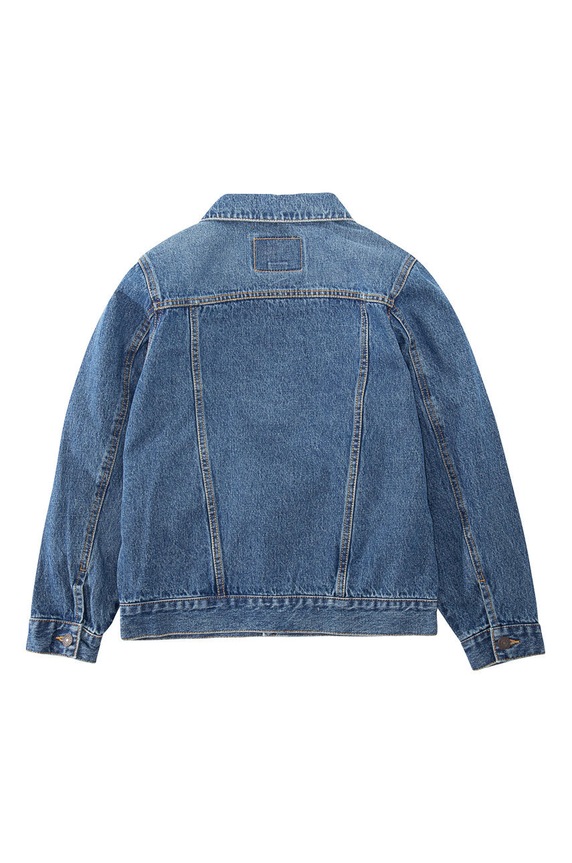 Chłopiec Levi's Kurtka jeansowa dziecięca 8E2058.NOS.B niebieski