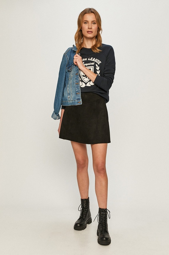 Vero Moda - Rifľová bunda 10240482 modrá AA00