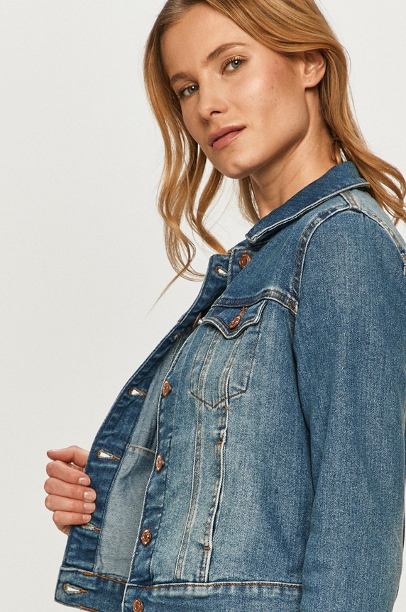 Vero Moda - Rifľová bunda 10240482